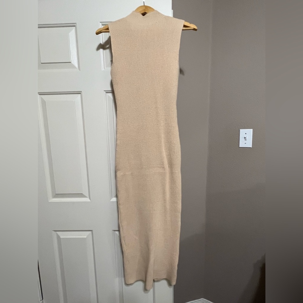 Pretty Garden Chic Knitted bodycon maxi dress